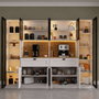 Hanah Home Nero Quad 1600-224 Coffee Stand Blanco